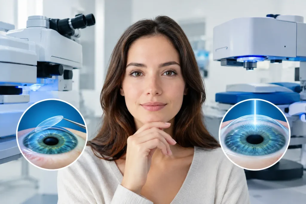 Cirugía SMILE versus LASIK: ¿cuál elegir?